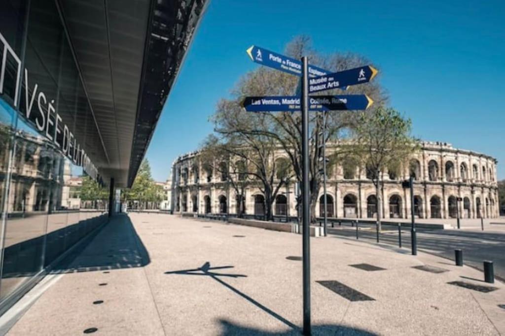 Studio « Le Boheme Chic » Nîmes Extérieur photo